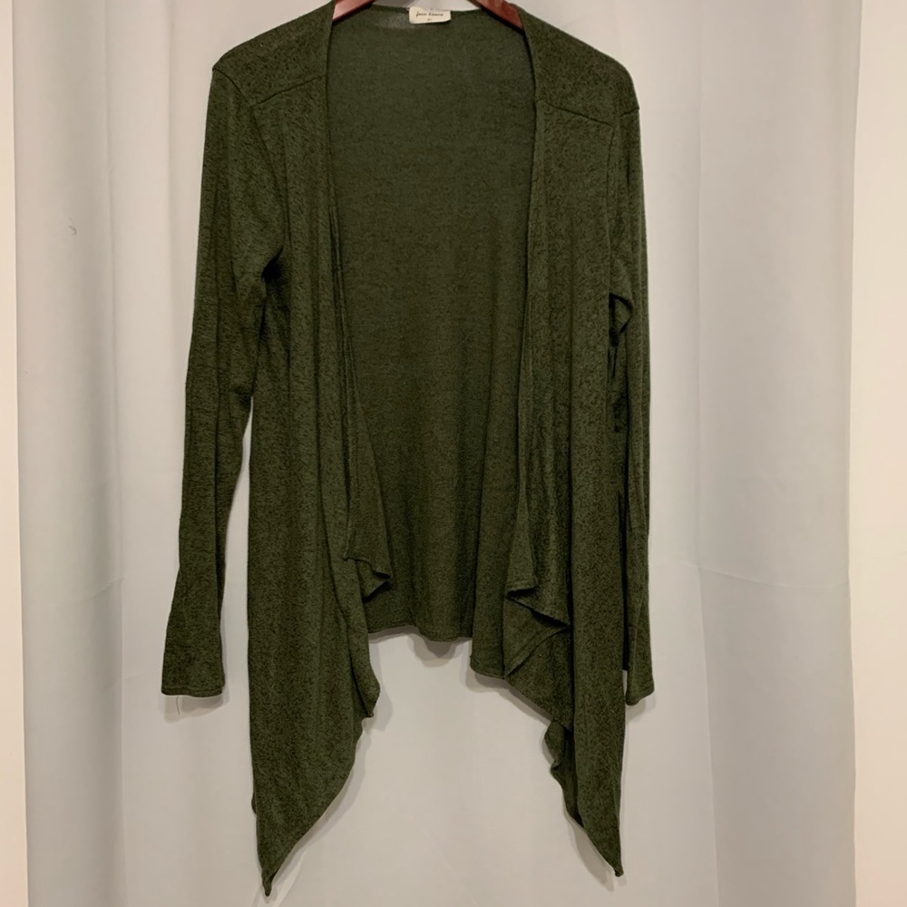 Olive cardigan
